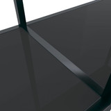 Konzolni stol crni 200 x 35 x 75,5 cm od kaljenog stakla 331707 Konzolni stol crni 200 x 35 x 75,5 cm od kaljenog stakla 331707