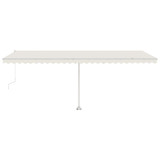 Samostojeća automatska tenda 600 x 300 cm krem 3069607