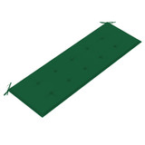 Klupa Batavia sa zelenim jastukom 150 cm od masivne tikovine 3100831 Klupa Batavia sa zelenim jastukom 150 cm od masivne tikovine 3100831