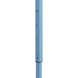 Sklopivi šator za zabave s 8 bočnih zidova 3 x 9 m plavi 44979