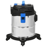 Usisivač za mokro i suho čišćenje 1200 W 20 L srebrni 152915