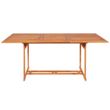 9-dijelni vrtni blagovaonski set s jastucima masivna tikovina 3059570