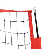 Nogometni gol 184 x 91 x 124,5 cm čelični 93374