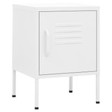 Noćni ormarići 2 kom bijeli 35 x 35 x 51 cm čelični 3095213 Noćni ormarići 2 kom bijeli 35 x 35 x 51 cm čelični 3095213