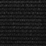 Balkonski zastor crni 120 x 300 cm HDPE 311036