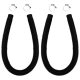 Zakrivljeni solarni paneli za grijanje bazena 2 kom 72,5x46 cm 3095461