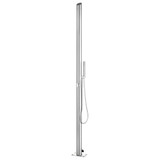 Vrtni tuš od nehrđajućeg čelika 220 cm 315942