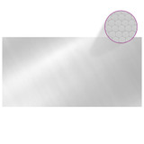 Pokrov za bazen srebrni 975 x 488 cm PE 93100