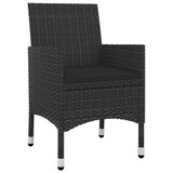 5-dijelni vrtni blagovaonski set s jastucima poliratan i staklo 3099734