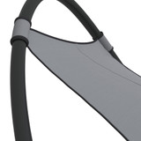 Ljuljajuća ležaljka s kotačima od čelika i tekstilena siva 317604 Ljuljajuća ležaljka s kotačima od čelika i tekstilena siva 317604