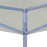 Krem sklopivi šator 3 x 3 m 41463