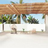 Uvlačiva bočna tenda krem 140 x 1200 cm 318061