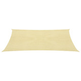 Jedro za zaštitu od sunca 160 g/m² bež 5 x 7 m HDPE 311137