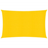 Jedro za zaštitu od sunca 160 g/m² žuto 2 x 4 m HDPE 311559 Jedro za zaštitu od sunca 160 g/m² žuto 2 x 4 m HDPE 311559