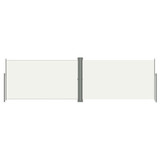 Uvlačiva bočna tenda krem 160 x 600 cm 317995