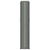 Uvlačiva bočna tenda crna 220 x 1200 cm 318084