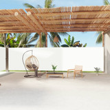 Uvlačiva bočna tenda krem 200 x 1200 cm 318079