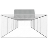 Kokošinjac od pocinčanog čelika 14 x 2 x 2 m 144564 Kokošinjac od pocinčanog čelika 14 x 2 x 2 m 144564