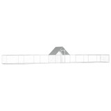 Kokošinjac od pocinčanog čelika 14 x 2 x 2 m 144564 Kokošinjac od pocinčanog čelika 14 x 2 x 2 m 144564