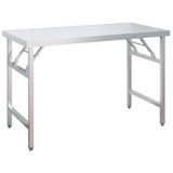 Kuhinjski radni stol s policom 120x60x145 cm nehrđajući čelik 3155992 Kuhinjski radni stol s policom 120x60x145 cm nehrđajući čelik 3155992