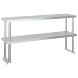 Kuhinjski radni stol s policom 120x60x145 cm nehrđajući čelik 3155992 Kuhinjski radni stol s policom 120x60x145 cm nehrđajući čelik 3155992