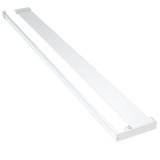 Pregrada za tuš s policom krom 80x195 cm staklo ESG i aluminij 3185492