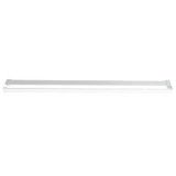 Pregrada za tuš s policom krom 80x195 cm staklo ESG i aluminij 3185492