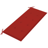 Sklopiva vrtna klupa s jastukom 118 cm od bambusa 3063855