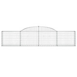 Lučne gabionske košare 11 kom 300x30x60/80 cm pocinčano željezo 3146494 Lučne gabionske košare 11 kom 300x30x60/80 cm pocinčano željezo 3146494