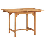 7-dijelni vrtni blagovaonski set od masivne tikovine 3059596