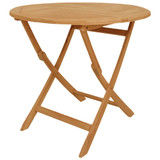 5-dijelni vrtni blagovaonski set od masivne tikovine 3059579