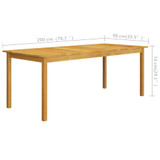 7-dijelni vrtni blagovaonski set smeđi 3067877