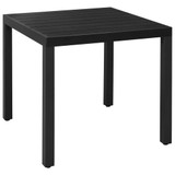 5-dijelni vrtni blagovaonski set crno-smeđi 3060083