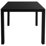 5-dijelni vrtni blagovaonski set crno-smeđi 3060083