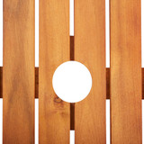 5-dijelni vrtni blagovaonski set od drva bagrema s jastucima 3058083