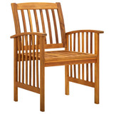 9-dijelni vrtni blagovaonski set od drva bagrema s jastucima 3058093