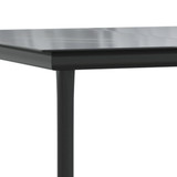 7-dijelni vrtni blagovaonski set s jastucima crni 3156617