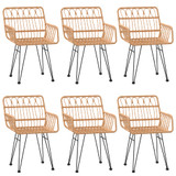 7-dijelni vrtni blagovaonski set od poliratana 3157863