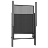 5-dijelni vrtni blagovaonski set antracit čelični 3187978