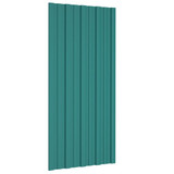 Krovni paneli 36 kom od pocinčanog čelika zeleni 100 x 45 cm 317212 Krovni paneli 36 kom od pocinčanog čelika zeleni 100 x 45 cm 317212