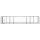 Vanjski kavez za pse s krovom čelični 21,78 m² 3082296 Vanjski kavez za pse s krovom čelični 21,78 m² 3082296