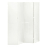 Sobne pregrade s 4 panela 2 kom bijele 160 x 180 cm čelične 3095194