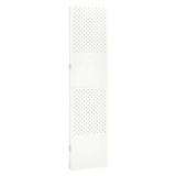 Sobne pregrade s 4 panela 2 kom bijele 160 x 180 cm čelične 3095194