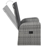 9-dijelni vrtni blagovaonski set s jastucima sivi 3099478