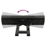 Ralica za snijeg za viličar 200 x 48 cm crna 153131 Ralica za snijeg za viličar 200 x 48 cm crna 153131