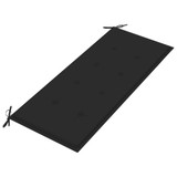 Sklopiva vrtna klupa s jastukom 118 cm od bambusa 3063856