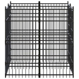 Vanjski kavez za pse čelični 3,69 m² 3097937