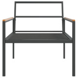 4-dijelna vrtna garnitura s jastucima antracit čelična 3188016