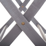 Sklopivi vrtni stol 160 x 85 x 75 cm masivno bagremovo drvo 46332