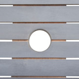 Sklopivi vrtni stol 160 x 85 x 75 cm masivno bagremovo drvo 46332